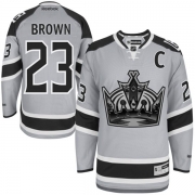 Dustin Brown Los Angeles Kings Reebok Men's Authentic 2014 Stadium Series Jersey - Grey