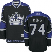 Dwight King Los Angeles Kings Reebok Men's Authentic Third Jersey - Black