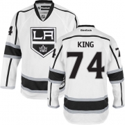 Dwight King Los Angeles Kings Reebok Men's Authentic Away Jersey - White
