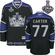 Jeff Carter Los Angeles Kings Reebok Men's Authentic Third 2014 Stanley Cup Jersey - Black
