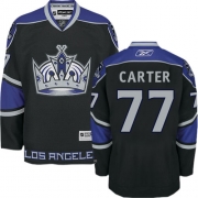 Jeff Carter Los Angeles Kings Reebok Youth Authentic Third Jersey - Black