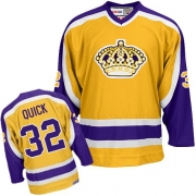 Jonathan Quick Los Angeles Kings Reebok Men's Authentic Jersey - Gold