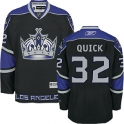 Jonathan Quick Los Angeles Kings Reebok Youth Authentic Third Jersey - Black