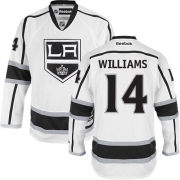 Justin Williams Los Angeles Kings Reebok Men's Authentic Away Jersey - White