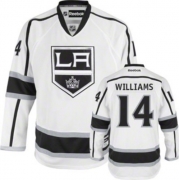 Justin Williams Los Angeles Kings Reebok Youth Authentic Away Jersey - White