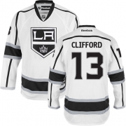 Kyle Clifford Los Angeles Kings Reebok Men's Authentic Away Jersey - White