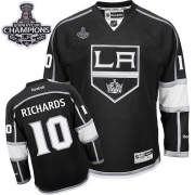 Mike Richards Los Angeles Kings Reebok Men's Authentic Home 2014 Stanley Cup Jersey - Black