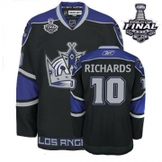 Mike Richards Los Angeles Kings Reebok Men's Authentic Third 2014 Stanley Cup Jersey - Black