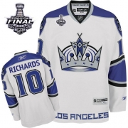 Mike Richards Los Angeles Kings Reebok Men's Authentic 2014 Stanley Cup Jersey - White