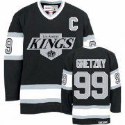 Wayne Gretzky Los Angeles Kings CCM Youth Authentic Throwback Jersey - Black