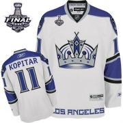 Anze Kopitar Los Angeles Kings Reebok Men's Premier 2014 Stanley Cup Jersey - White