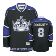 Drew Doughty Los Angeles Kings Reebok Men's Authentic Third Jersey - Black