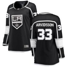 Viktor Arvidsson Los Angeles Kings Fanatics Branded Women's Breakaway Home Jersey - Black