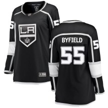Quinton Byfield Los Angeles Kings Fanatics Branded Women's Breakaway Home Jersey - Black