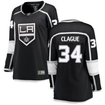 Kale Clague Los Angeles Kings Fanatics Branded Women's Breakaway Home Jersey - Black