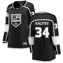 Arthur Kaliyev Los Angeles Kings Fanatics Branded Women's Breakaway Home Jersey - Black