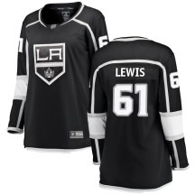 Trevor Lewis Los Angeles Kings Fanatics Branded Women's Breakaway Home Jersey - Black