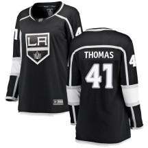 Akil Thomas Los Angeles Kings Fanatics Branded Women's Breakaway Home Jersey - Black