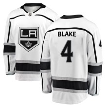 Rob Blake Los Angeles Kings Fanatics Branded Men's Breakaway Away Jersey - White