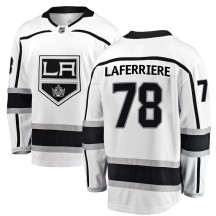 Alex Laferriere Los Angeles Kings Fanatics Branded Men's Breakaway Away Jersey - White
