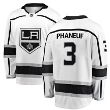 Dion Phaneuf Los Angeles Kings Fanatics Branded Men's Breakaway Away Jersey - White