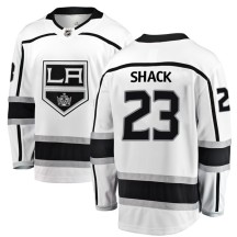 Eddie Shack Los Angeles Kings Fanatics Branded Men's Breakaway Away Jersey - White