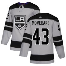 Jacob Moverare Los Angeles Kings Adidas Men's Authentic Alternate Jersey - Gray