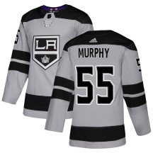 Larry Murphy Los Angeles Kings Adidas Men's Authentic Alternate Jersey - Gray