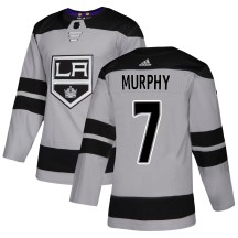 Mike Murphy Los Angeles Kings Adidas Men's Authentic Alternate Jersey - Gray