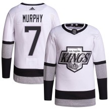Mike Murphy Los Angeles Kings Adidas Youth Authentic 2021/22 Alternate Primegreen Pro Player Jersey - White