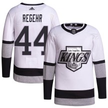 Robyn Regehr Los Angeles Kings Adidas Youth Authentic 2021/22 Alternate Primegreen Pro Player Jersey - White