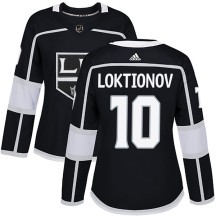 Andrei Loktionov Los Angeles Kings Adidas Women's Authentic Home Jersey - Black