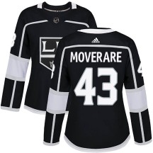 Jacob Moverare Los Angeles Kings Adidas Women's Authentic Home Jersey - Black