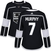 Mike Murphy Los Angeles Kings Adidas Women's Authentic Home Jersey - Black