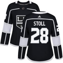 Jarret Stoll Los Angeles Kings Adidas Women's Authentic Home Jersey - Black