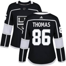 Akil Thomas Los Angeles Kings Adidas Women's Authentic Home Jersey - Black