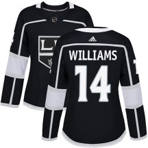 Justin Williams Los Angeles Kings Adidas Women's Authentic Home Jersey - Black
