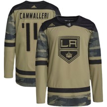 Mike Cammalleri Los Angeles Kings Adidas Youth Authentic Military Appreciation Practice Jersey - Camo