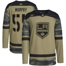 Larry Murphy Los Angeles Kings Adidas Youth Authentic Military Appreciation Practice Jersey - Camo