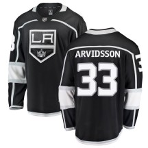 Viktor Arvidsson Los Angeles Kings Fanatics Branded Youth Breakaway Home Jersey - Black