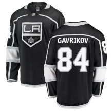 Vladislav Gavrikov Los Angeles Kings Fanatics Branded Youth Breakaway Home Jersey - Black