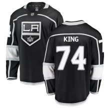 Dwight King Los Angeles Kings Fanatics Branded Youth Breakaway Home Jersey - Black