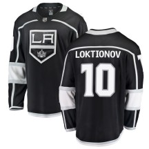 Andrei Loktionov Los Angeles Kings Fanatics Branded Youth Breakaway Home Jersey - Black