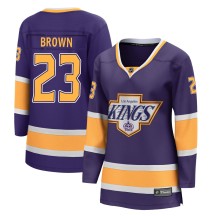 Dustin Brown Los Angeles Kings Fanatics Branded Women's Breakaway 2020/21 Special Edition Jersey - Purple
