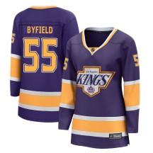 Quinton Byfield Los Angeles Kings Fanatics Branded Women's Breakaway 2020/21 Special Edition Jersey - Purple