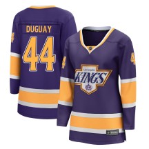Ron Duguay Los Angeles Kings Fanatics Branded Women's Breakaway 2020/21 Special Edition Jersey - Purple