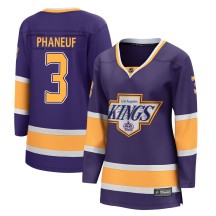 Dion Phaneuf Los Angeles Kings Fanatics Branded Women's Breakaway 2020/21 Special Edition Jersey - Purple