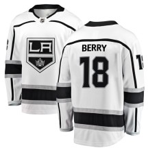 Bob Berry Los Angeles Kings Fanatics Branded Youth Breakaway Away Jersey - White