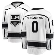 Alexander Dergachyov Los Angeles Kings Fanatics Branded Youth Breakaway Away Jersey - White
