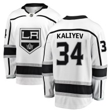 Arthur Kaliyev Los Angeles Kings Fanatics Branded Youth Breakaway Away Jersey - White